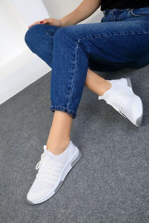 Beyaz Kadın Sneaker 16278 - 2