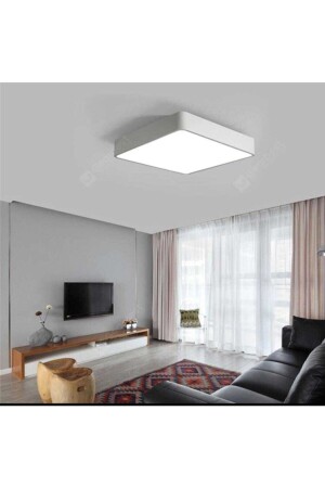 Beyaz Ledli 24 Watt Sıva Üstü Led Panel Kare Tavan Armatürü 6500k Beyaz Işık ARMTR-778 - 4