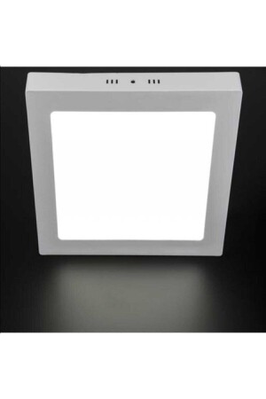 Beyaz Ledli 24 Watt Sıva Üstü Led Panel Kare Tavan Armatürü 6500k Beyaz Işık ARMTR-778 - 5