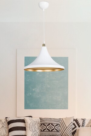 MNZ-White Pendant شمع النوم غرفة المعيشة المطبخ الممر المصباح - Ag Lightdesign