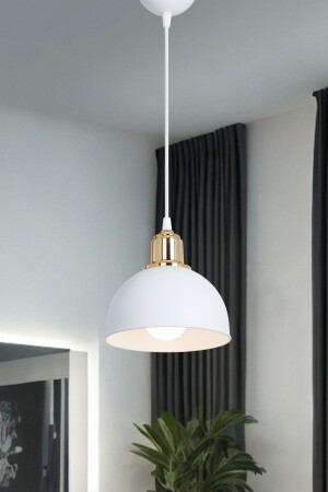 MNZ-White Pendant شمع النوم غرفة المعيشة المطبخ الممر المصباح - Ag Lightdesign