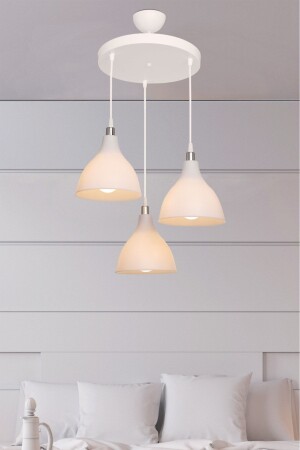 مصباح العجلة البيضاء من MNZ مصباح النوم غرفة المعيشة المطبخ ممر مصباح 3 - AG LightDesign