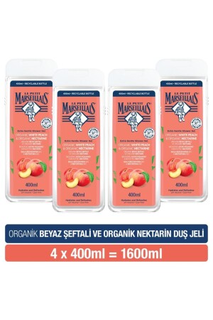 Beyaz Şeftali Ve Nektarin Nemlendirici Banyo Ve Duş Jeli 400 Ml X4 PKTBYZSFNDSJST - 2