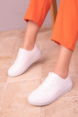 Beyaz Unisex Sneaker 14361 - 4