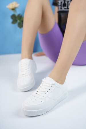 Beyaz Unisex Sneaker - 3