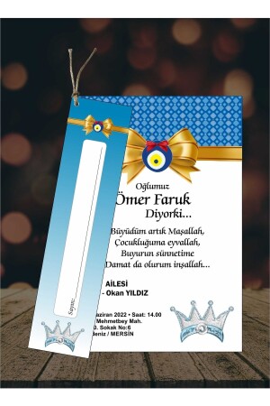 Beyza Davetiyecilik Sünnet Davetiyesi Sünnet Düğün Davetiyesi - By-Za Davetiye