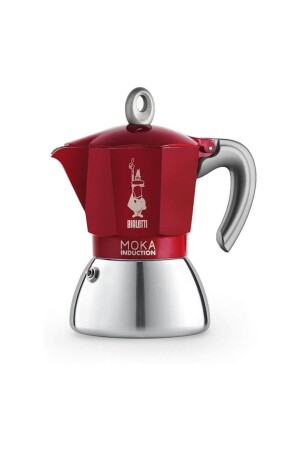 Bialetti New Moka Induction Kırmızı 6 Cup CEM-T099 6946 - 1