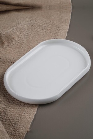 Bianco Perla Porselen Kayık Tabak - 26,8 Cm SCT-21-0231-24 - 2