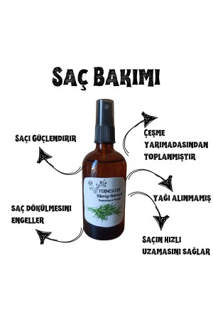 Biberiye Suyu - Hidrosolü - Saç Bakımı - Dökülme Karşıtı - Hızlı Uzama - Özel Ürün - Rosemary BiberiyeHidrosolü - 2