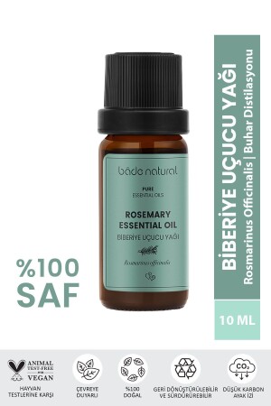 Biberiye Uçucu Yağı %100 Saf 10 ml - 1