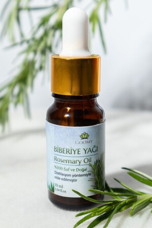 Biberiye Yağı %100 Doğal Bitkisel Uçucu Yağ Rosemary Oil 10ml - 1