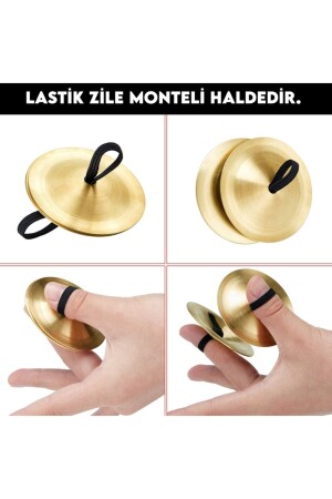 Big Belly Bell Fingerbecken, 8 Tarkan-Becken, 5 cm breit (für 2 Personen) - 4