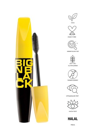 Big N Black Mascara – Schwarze Wimperntusche - 2