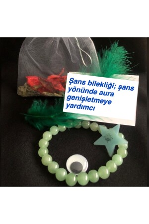 (منز) - حجر الطبيعي الشفاء - العنق - حجر الطبيعي الشفاء - العنق المُساعد على الحظ / الحظ - Bircan Yıldırım Niyet Bulutları