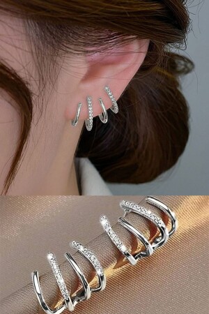 أوقات النساء من النسخة الفضية حجر الزيركون - Diloshtrend Design