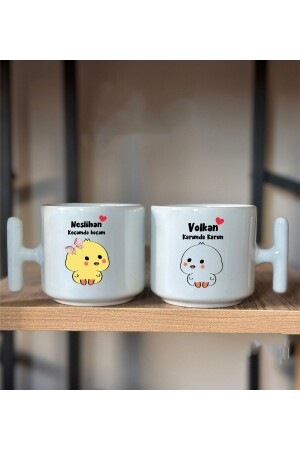 (منز) خاصة للزوجين زوجي وزوجي كوب (نيسكافيه) - bikups