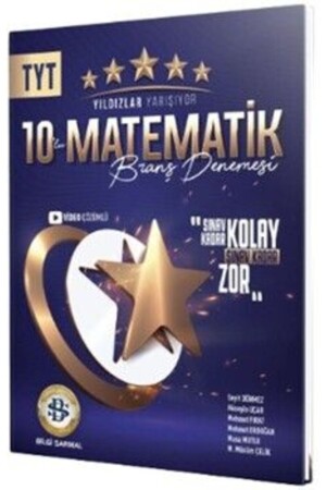 Bilgi Sarmal TYT Matematik Yıldızlar Yarışıyor 10 Lu Branş Denemesi - 1