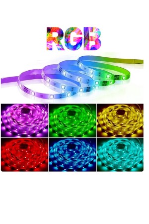 Bilgisayar Masası RGB Aydınlatma Sistemi Oyuncu Masası Kumandalı Led Aydınlatma - 5