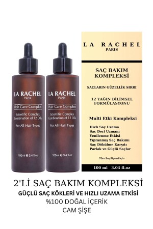 Bilimsel Saç Bakım Yağ Kompleksi 2'li Set - La Rachel