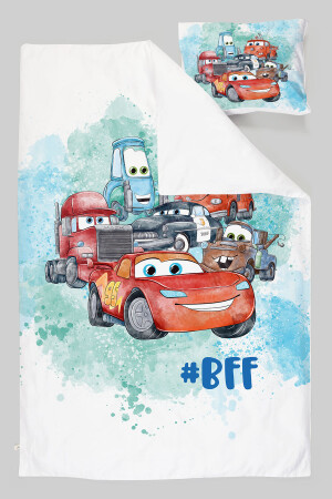 Bio-Einzelbettbezug-Set – Cartoon-Serie – Lightning Mcqueen und seine Freunde ETNTT1BCCS024 - 5