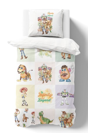 Bio-Einzelbettbezug-Set – Cartoon-Serie – Toy Story Patchwork ETNTT1BCCS031 - 5