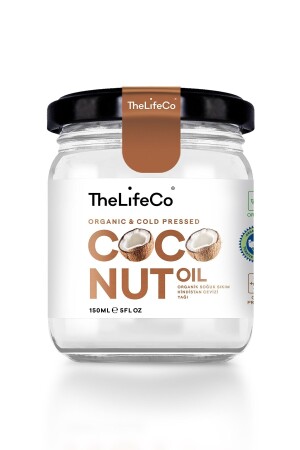 Bio, kaltgepresstes Kokosöl 150 ml (vegan) NS-03873 - 1