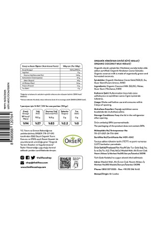 Bio-Kokosmilch 400 ml - 6