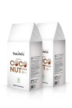 Bio-Kokoszucker 300 g x 2 Stück (glutenfrei – vegan) - Thelifeco