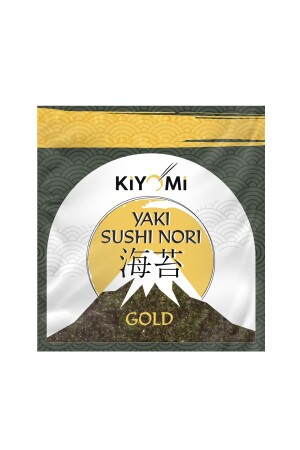 Bio-Sushi Yaki Nori Gold – getrocknete Meeresalgen 50 Stück TYC00205965526 - 3