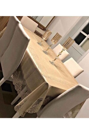 منز-تول طاولة الرفاهية التصميم النمط لاسي - Biocotton