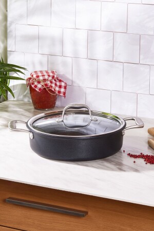 Biodiamond Pro Indüksiyon Tabanlı Karnıyarık Tencere 26 cm 3,7 Lt 153.03.07.7056 - Karaca