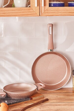 Biogranit Rosegold Pfanne+Sahan Set 153. 03. 08. 1206 - 1