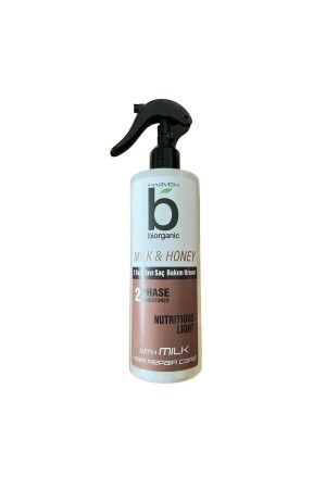 BİORGANIC Milk&honey 2-Phasen-Anti-Bruch-Haarpflegecreme – Föhnwasser 400 ml-GEM/D6S11FD6+9D63 - Biorganic