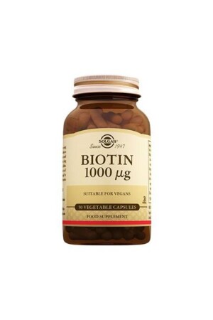 Biotin 1000 Mcg 50 Kapseln - 1