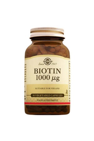 Biotin 1000 Mcg 50 Kapseln - 1