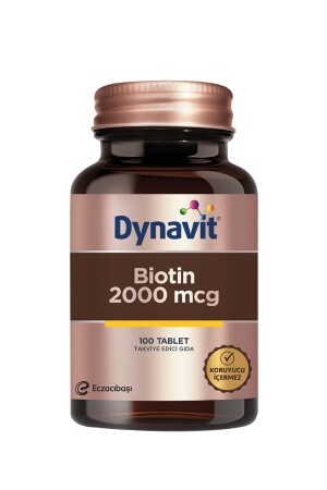 Biotin 2000 Mcg 100 Tablet 13577 - 6