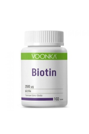 Biotin 2500 Mcg 102 Tablet 8680807008496 - 3