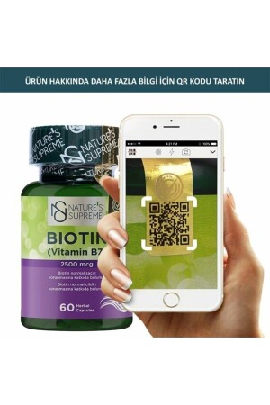 Biotin 2500 Mcg 60 Kapsül 7273 - 7