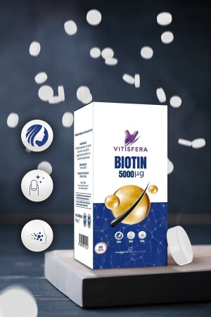 Biotin 5000 µg 60 Tabletten - 3