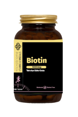 Biotin 5000 Mcg 100 Tablet MB-BİOTİN-100 - 4