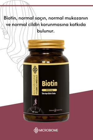 Biotin 5000 Mcg 100 Tablet MB-BİOTİN-100 - 5