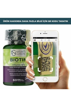 Biotin 5000 Mcg 60 Kapsül - 5