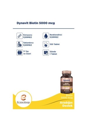 Biotin 5000mcg 100 Kapseln - 3