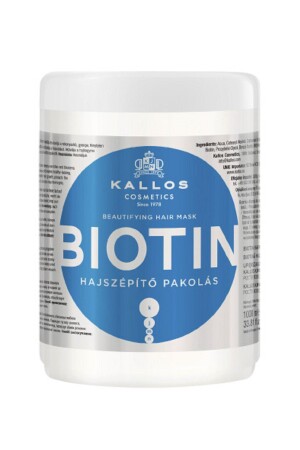 Biotin İçeren 1000 ml Besleyici ve Koruyucu Saç Bakım Maskesi - 3