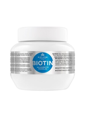 Biotin Içeren Besleyici ve Koruyucu Saç Bakım Maskesi 275 ml - Kallos Cosmetics