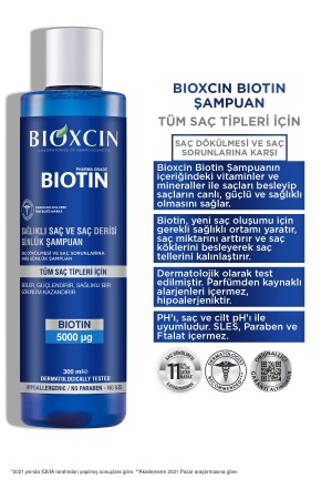 Biotin Şampuan 300 ml - Hassas Saç Derisi Hassas Saçlar - 3