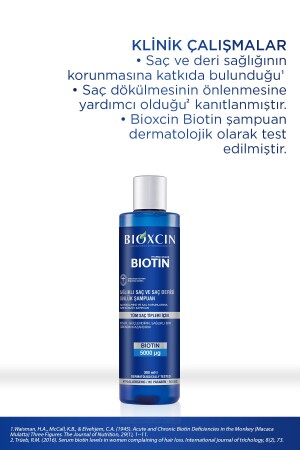 Biotin Şampuan 300 ml - Hassas Saç Derisi Hassas Saçlar - 7