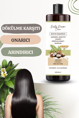 Biotin Şampuan Dökülmeyi Engelleyen Ve Saç Oluşumunu Destekleyen Formül - 1