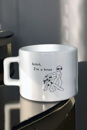 Bitch I'm A Boss Designed Teetasse - 1