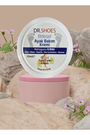 Bitkisel Ayak Bakım Kremi - Ayak Koku Karşıtı Krem 50 Ml. Koruyucu 5 Etki - 3